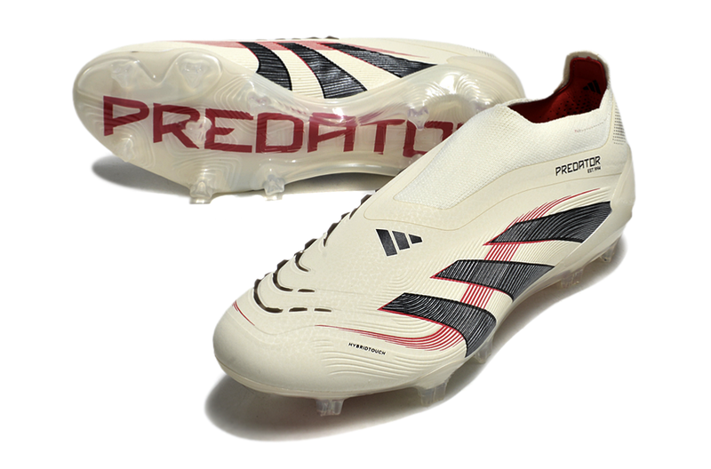 CHUTEIRA ADIDAS PREDATOR TONGUE FG ELITE - Branca/Preta (Copiar)