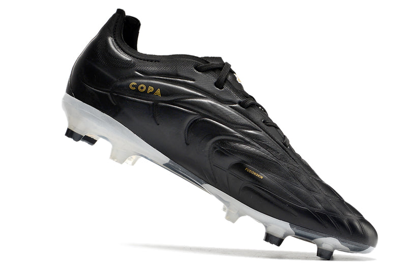 ADIDAS COPA PUREFIRM GROUND BOOTS BLACK AND WHITE ELITE FG