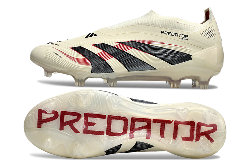 CHUTEIRA ADIDAS PREDATOR TONGUE FG ELITE - Branca/Preta (Copiar)