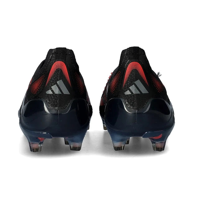 CHUTEIRA ADIDAS PREDATOR FG ELITE - Preta/Vermelha - Stealth Pack