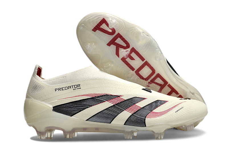 CHUTEIRA ADIDAS PREDATOR TONGUE FG ELITE - Branca/Preta (Copiar)