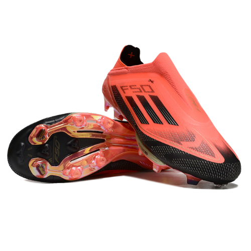 CHUTEIRA ADIDAS F50+ FG ELITE - Vermelha/Preta