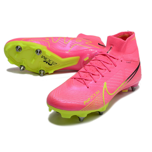 CHUTEIRA NIKE MERCURIAL AIR ZOOM SG ELITE - ROSA