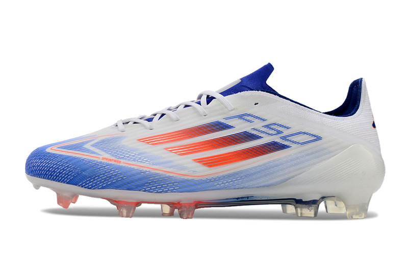 CHUTEIRA ADIDAS F50 ELITE FG - Branca/Azul