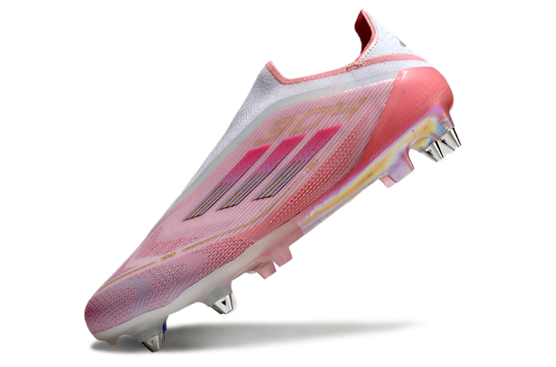 CHUTEIRA ADIDAS F50 SG ELITE - ROSA - LAMINE YAMAL