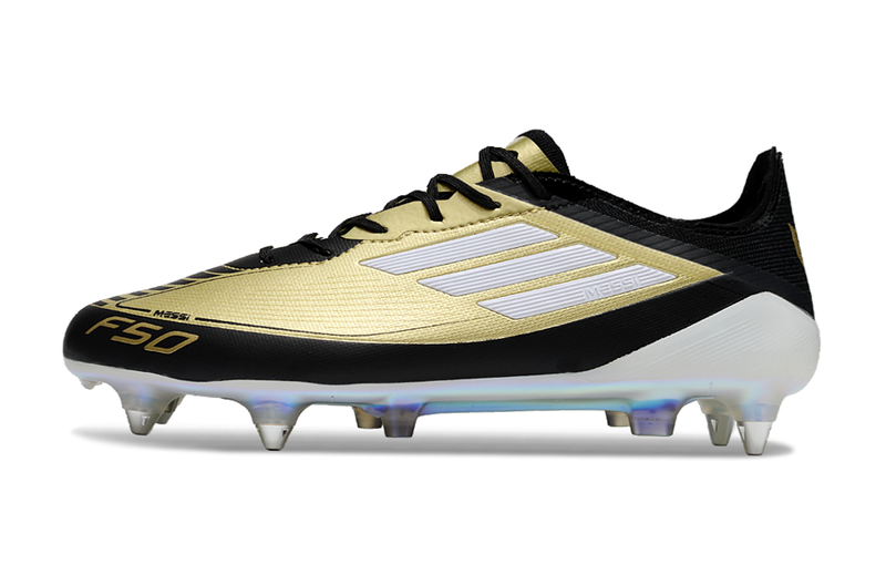 CHUTEIRA ADIDAS F50 SG ELITE - DOURADA - ED. MESSI