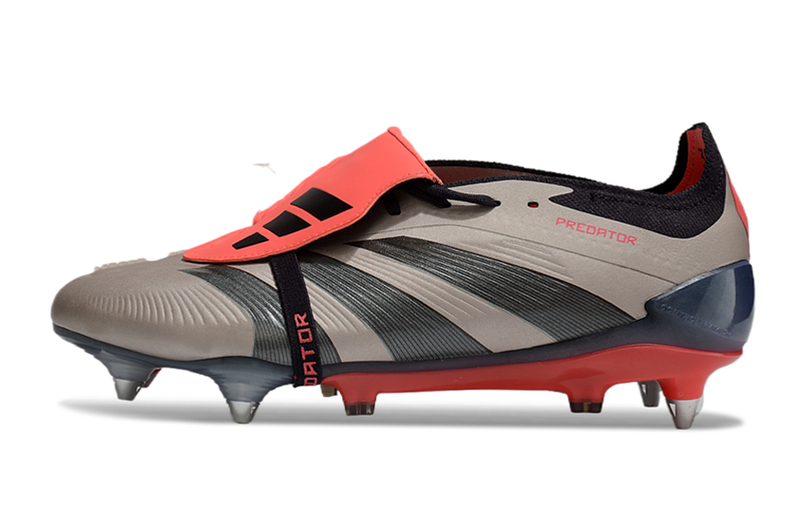 CHUTEIRA ADIDAS PREDATOR TONGUE SG ELITE- CINZA