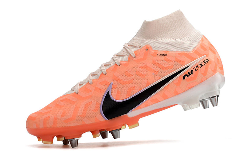 CHUTEIRA NIKE MERCURIAL AIR ZOOM SG ELITE - LARANJAS