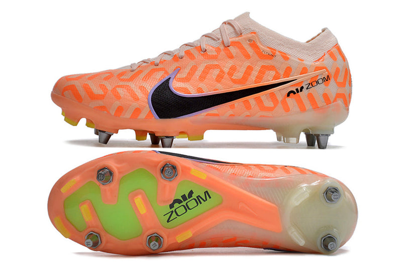 CHUTEIRA NIKE MERCURIAL AIR ZOOM SG ELITE - LARANJAS