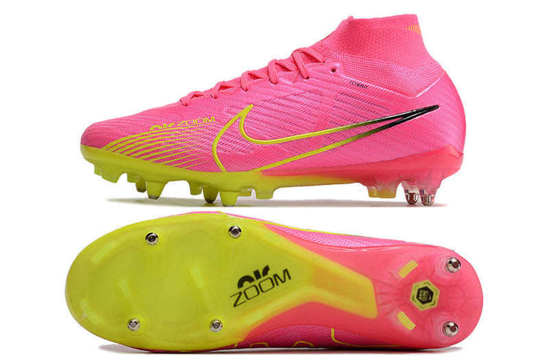 CHUTEIRA NIKE MERCURIAL AIR ZOOM SG ELITE - ROSA