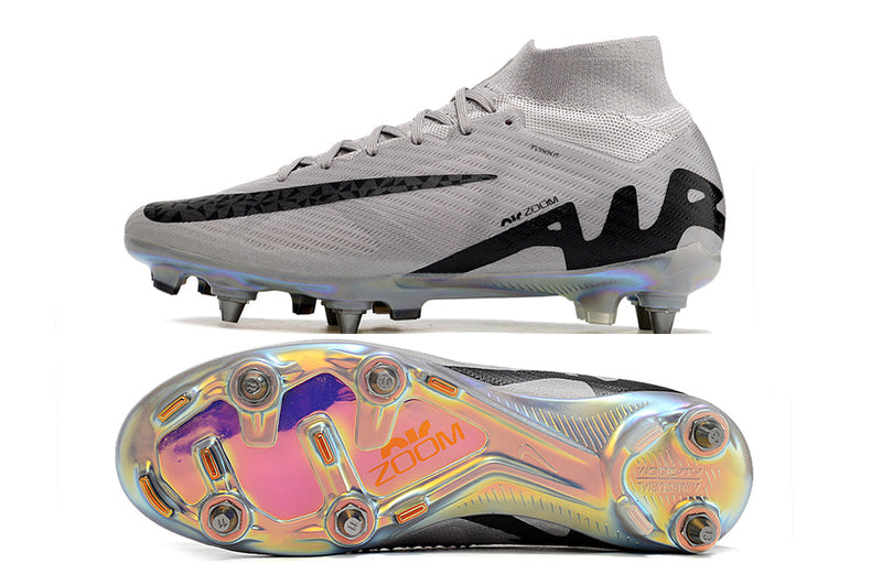 CHUTEIRA NIKE MERCURIAL 15 ELITE SG - CINZA