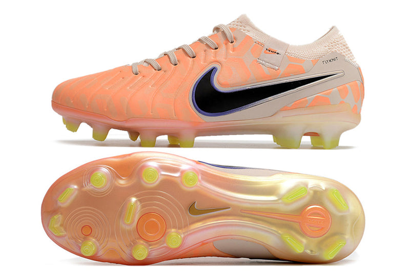 CHUTEIRA NIKE TIEMPO LEGEND 10 ELITE FG - LARANJA