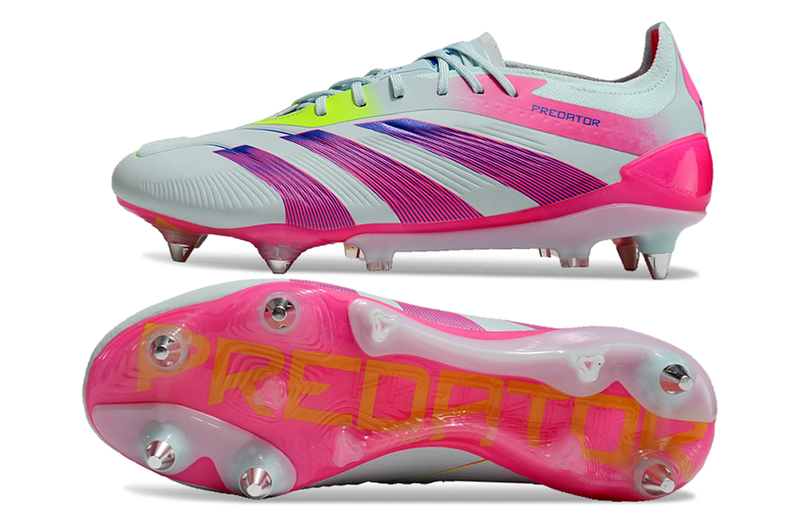 CHUTEIRA ADIDAS PREDATOR ACCURACY SG ELITE - Rosa