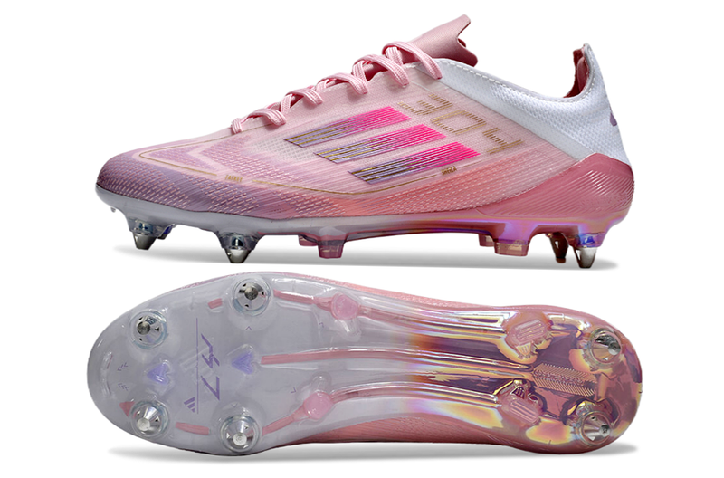 CHUTEIRA ADIDAS F50 SG ELITE - ROSA - LAMINE YAMAL