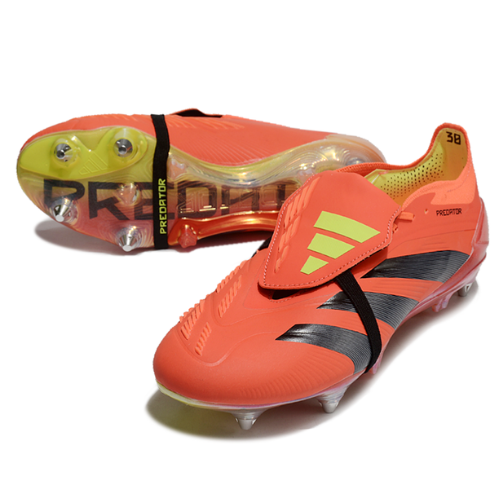 CHUTEIRA ADIDAS PREDATOR TONGUE SG ELITE - VERMELHA