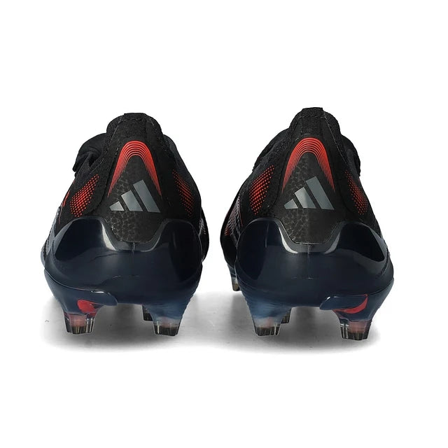 CHUTEIRA ADIDAS PREDATOR FG ELITE - Preta/Vermelha - Stealth Pack