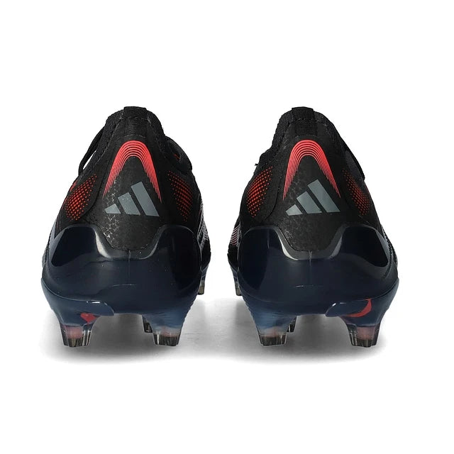 CHUTEIRA ADIDAS PREDATOR FG ELITE - Preta/Vermelha - Stealth Pack