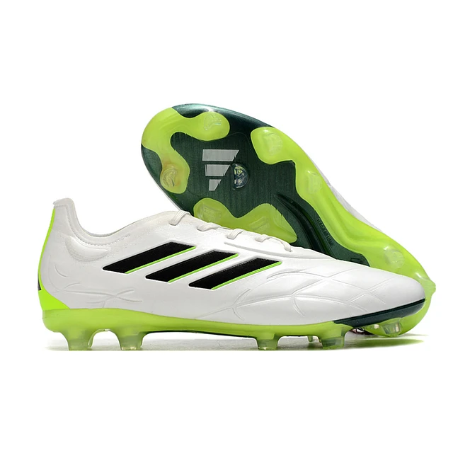 Chuteira Adidas Copa Purefirm Elite FG - Branca/Verde