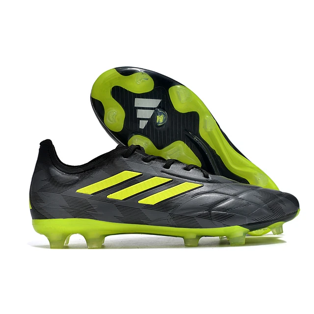 Chuteira Adidas Copa Purefirm Elite FG - Preta/Verde