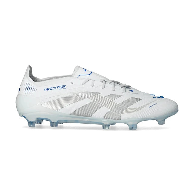 Chuteira Adidas Predator Elite LL FG - Polar Pack - Branca/Azul