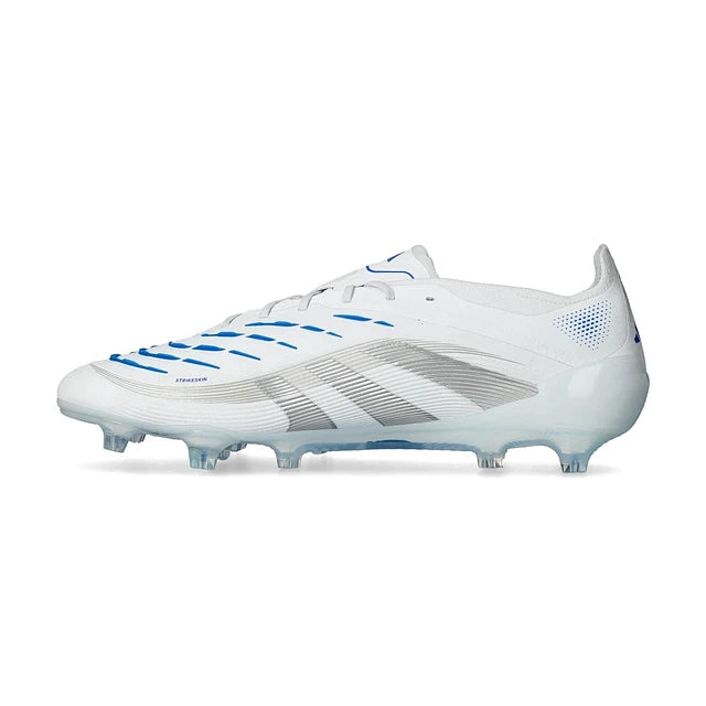 Chuteira Adidas Predator Elite LL FG - Polar Pack - Branca/Azul