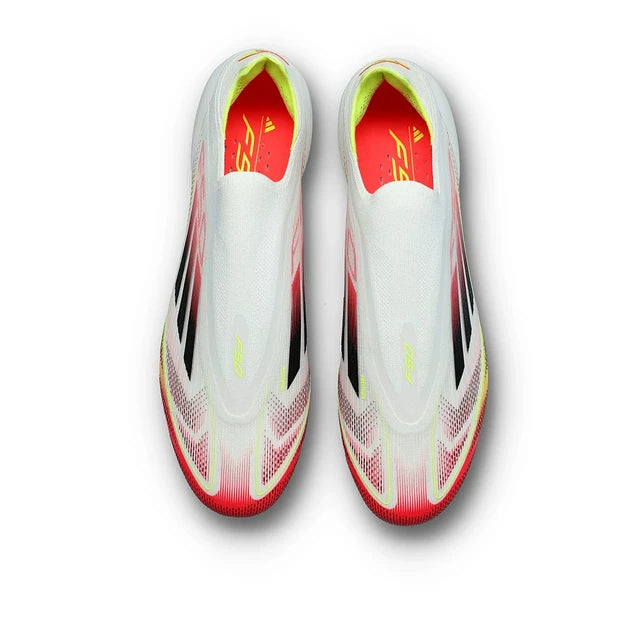 CHUTEIRA ADIDAS F50 FG ELITE - Branca/Vermelha