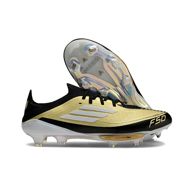 CHUTEIRA ADIDAS F50 FG ELITE - Dourada - Messi