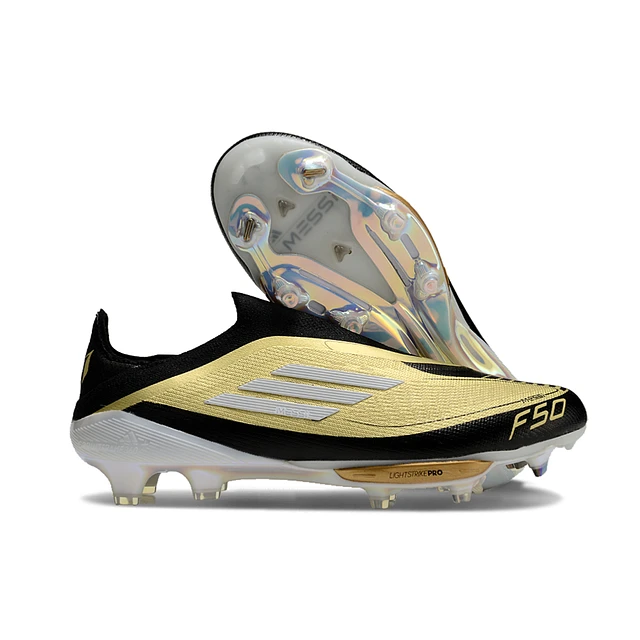 CHUTEIRA ADIDAS F50 FG ELITE - Dourada - Messi