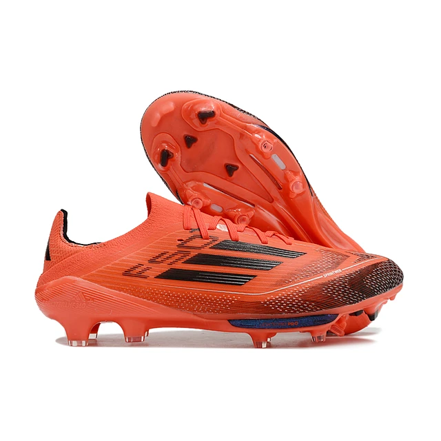 CHUTEIRA ADIDAS F50+ FG ELITE - Vermelha/Preta