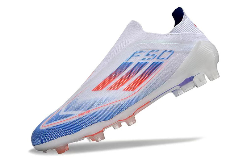 CHUTEIRA ADIDAS F50 ELITE FG - Branca/Azul