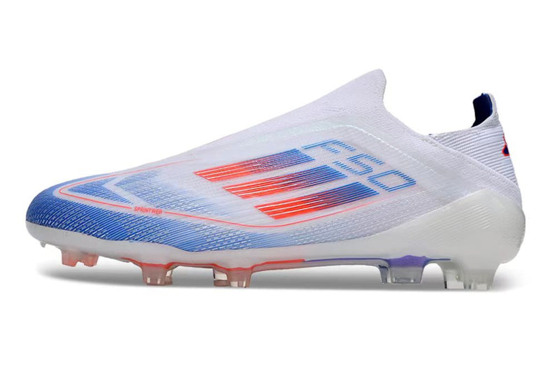 CHUTEIRA ADIDAS F50 ELITE FG - Branca/Azul