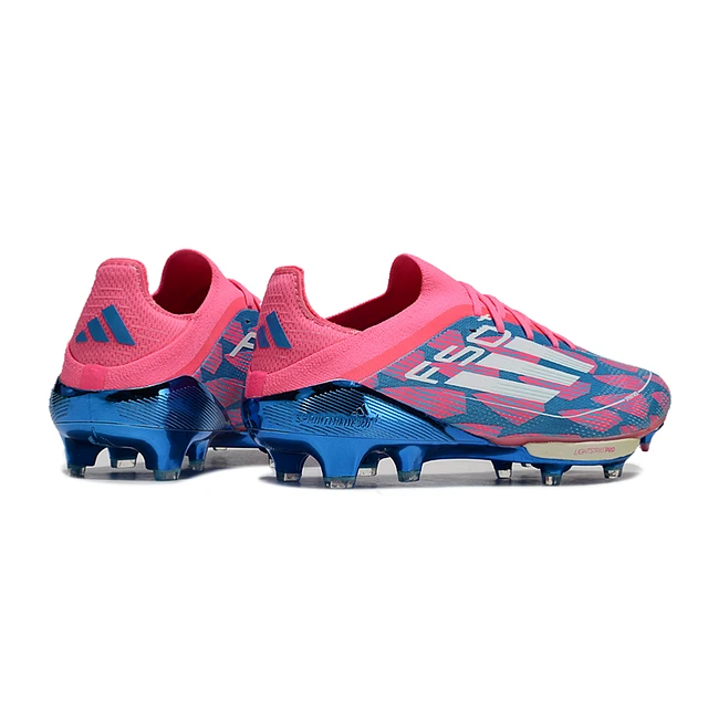 CHUTEIRA ADIDAS F50 ELITE FG - Azul/Rosa