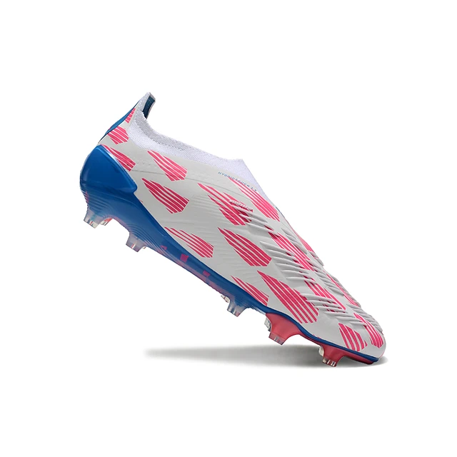 CHUTEIRA ADIDAS PREDATOR TONGUE FG ELITE - Azul/Rosa