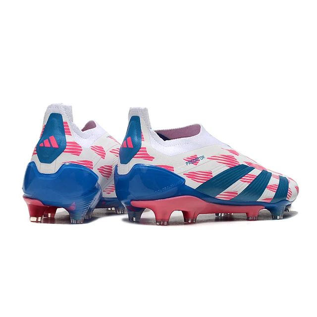 CHUTEIRA ADIDAS PREDATOR TONGUE FG ELITE - Azul/Rosa