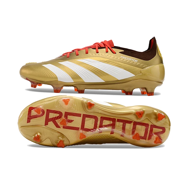 CHUTEIRA ADIDAS PREDATOR ACCURACY FG ELITE - Dourada