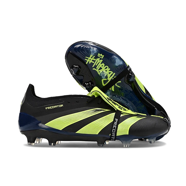 CHUTEIRA ADIDAS PREDATOR ACCURACY FG ELITE - Preta/Dourada