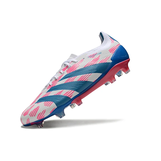 CHUTEIRA ADIDAS PREDATOR TONGUE FG ELITE - Azul/Rosa