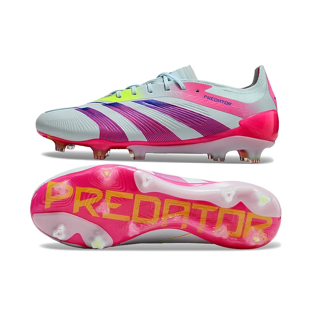 CHUTEIRA ADIDAS PREDATOR ACCURACY FG ELITE - Rosa