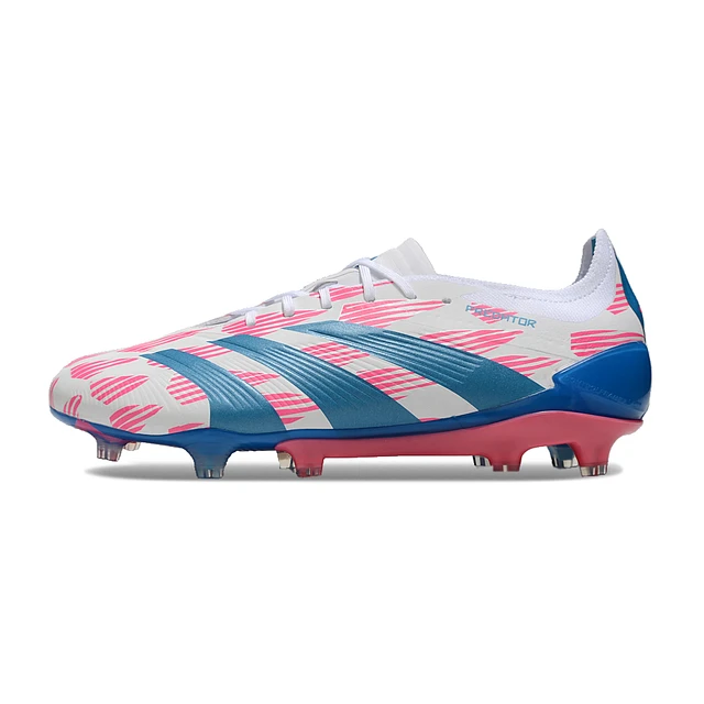 CHUTEIRA ADIDAS PREDATOR TONGUE FG ELITE - Azul/Rosa