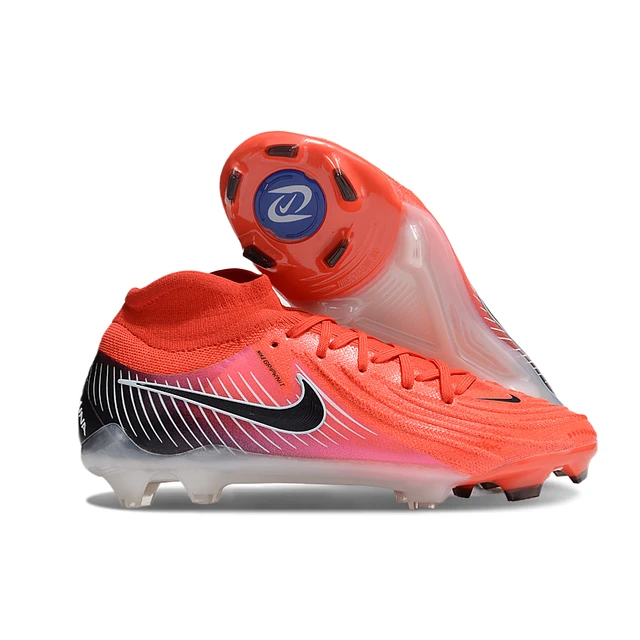 Chuteira Nike Phantom Luna Elite FG - Vermelha/Preta