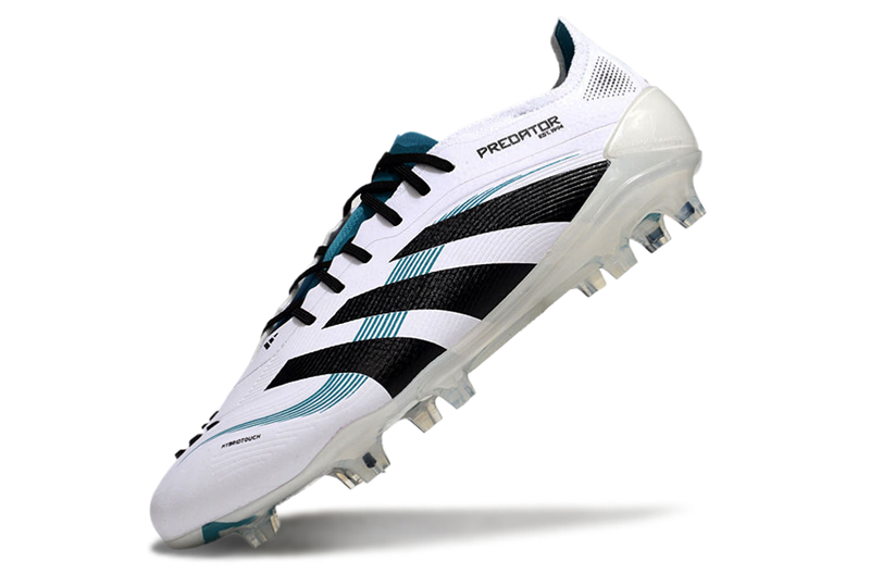 CHUTEIRA ADIDAS PREDATOR TONGUE FG ELITE - Branca/Azul