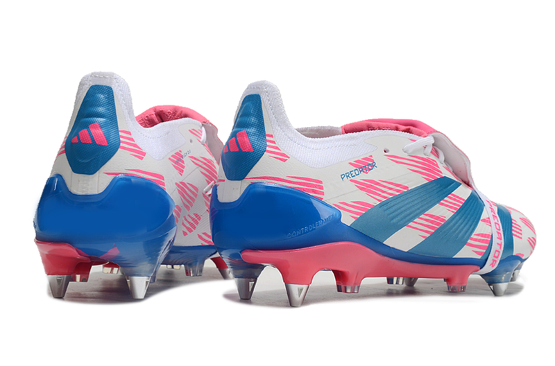 CHUTEIRA ADIDAS PREDATOR TONGUE SG ELITE - AZUL/ROSA