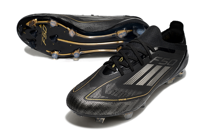 CHUTEIRA ADIDAS F50 FG ELITE - Preta/Vermelha