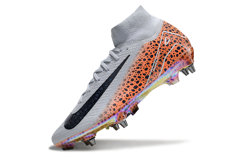 CHUTEIRA NIKE MERCURIAL SAFARI SUPERFLY SG 10 ELITE - ELETRIC PACK